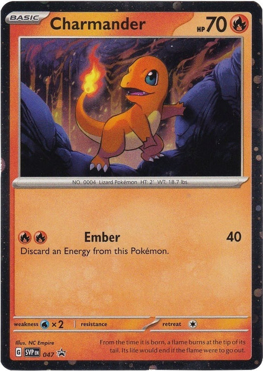 Charmander - 047 (Cosmos Holo) (047) (SVP) - GamesLand Canada