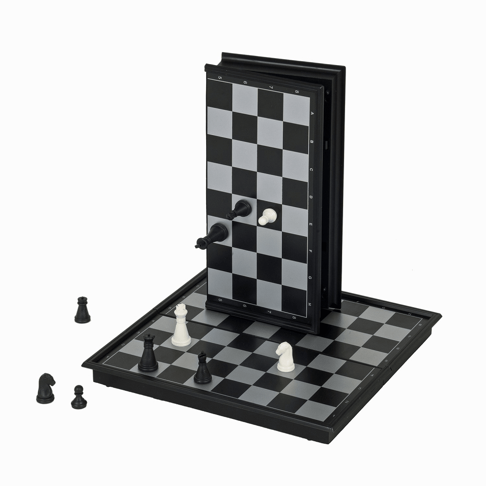 CHESS SET, 10" MAGNETIC FOLDING - GamesLand Canada