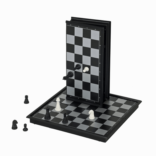 CHESS SET, 10" MAGNETIC FOLDING - GamesLand Canada