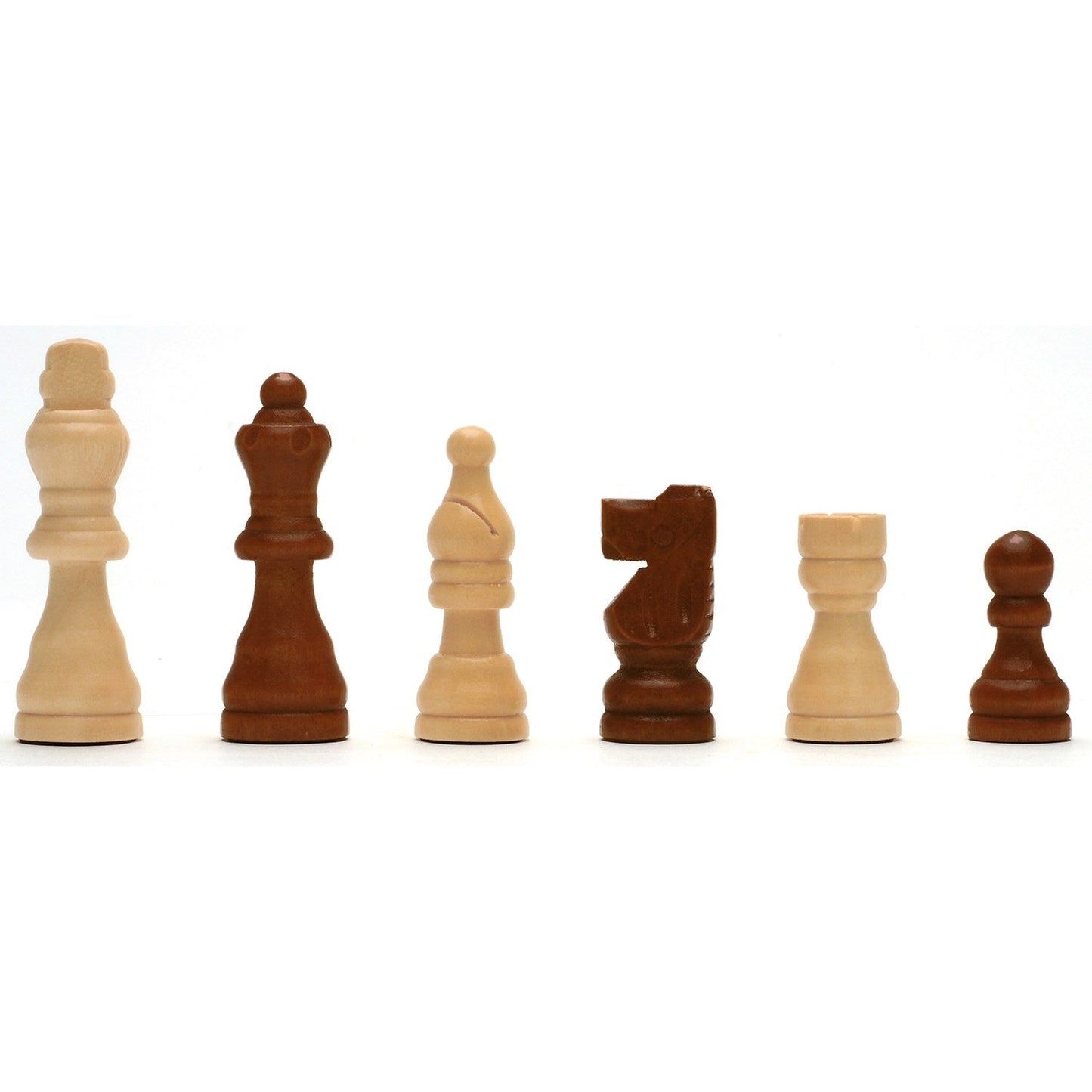 CHESS SET, 12" WALNUT WOOD STAUNTON - GamesLand Canada