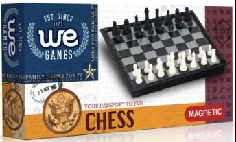 CHESS SET, 8" MAGNETIC FOLDING - GamesLand Canada