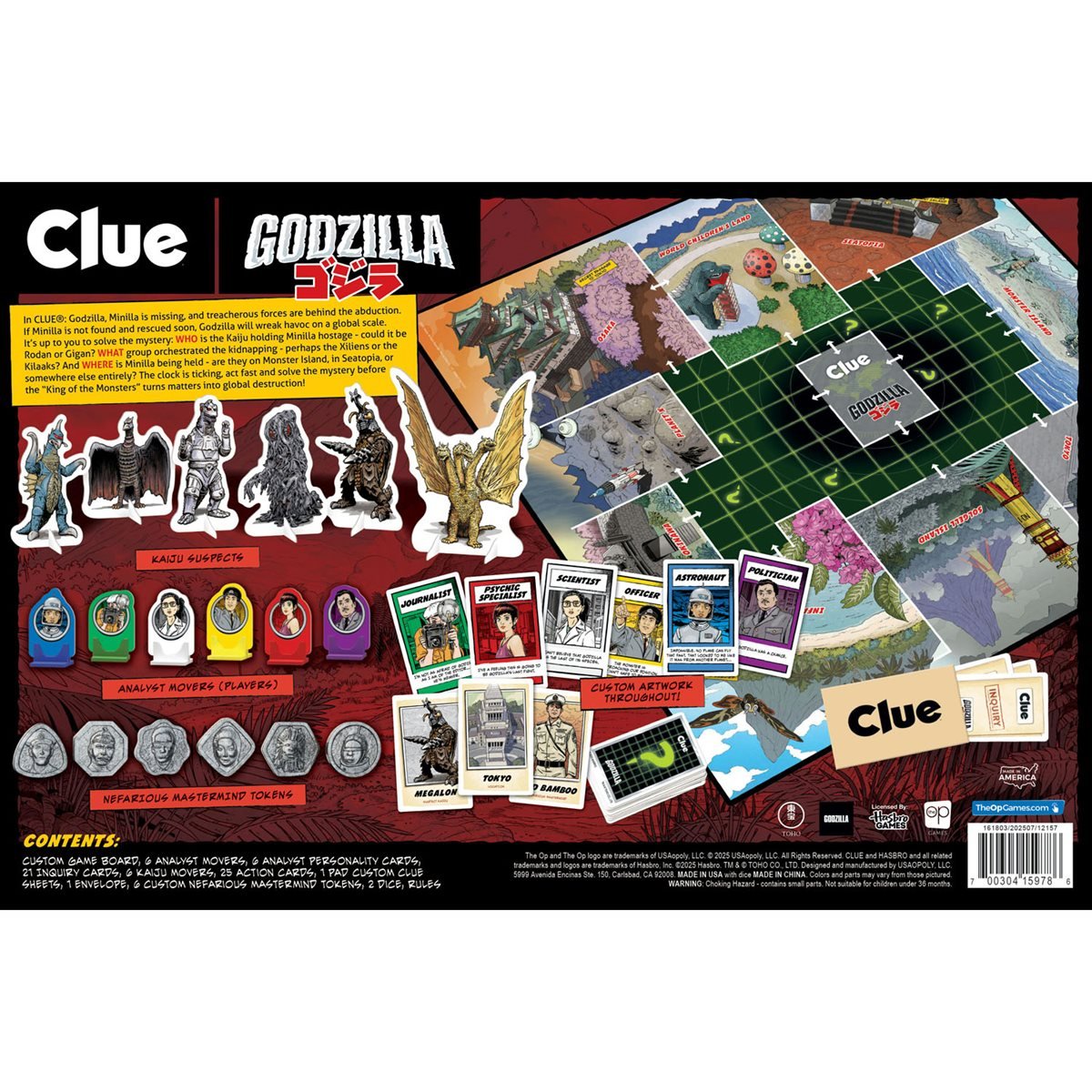 Clue - Godzilla - GamesLand Canada