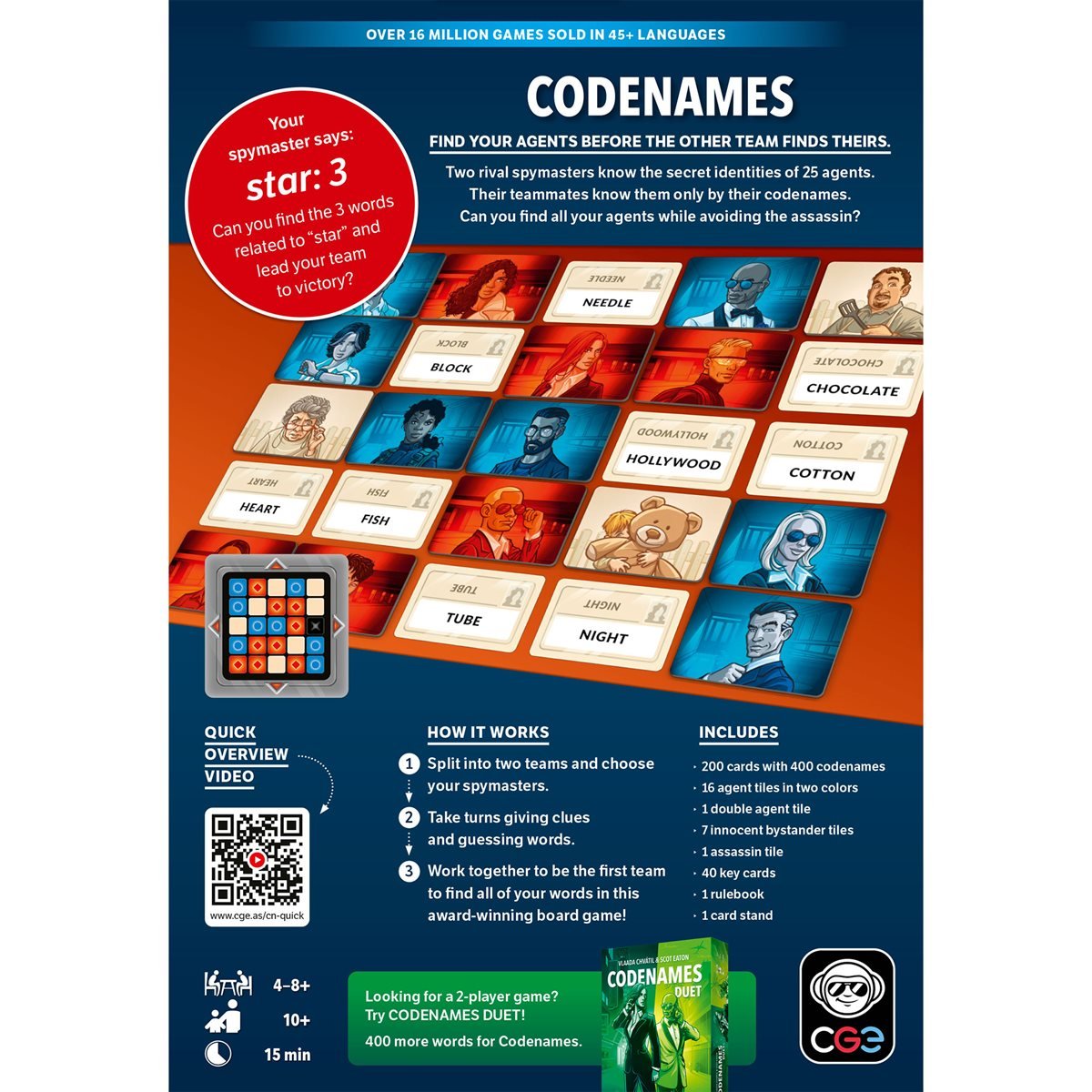 Codenames New Edition - GamesLand Canada