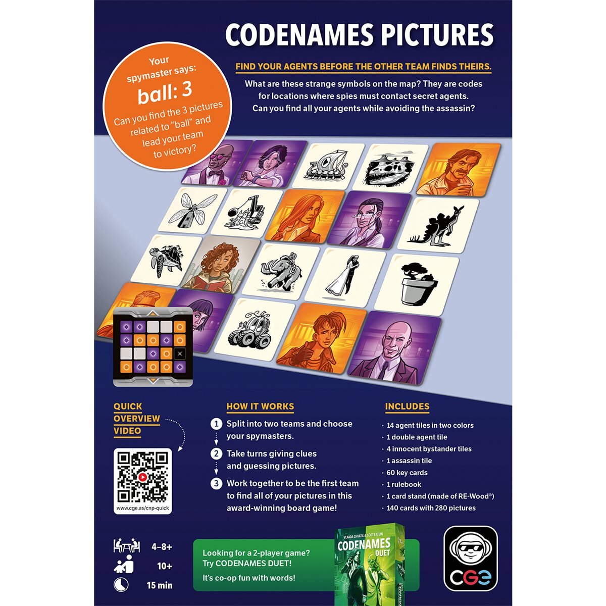 CODENAMES PICTURES GAME (New Edition) (EN) - GamesLand Canada