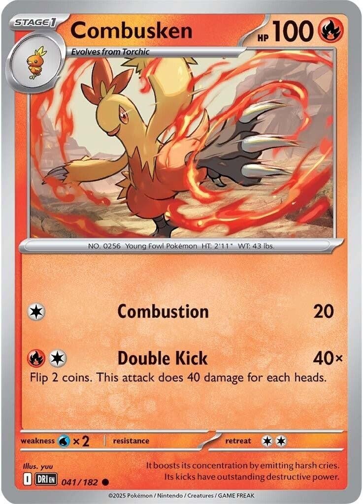 Combusken (041/182) (SV10: Destined Rivals) (DRI) - GamesLand Canada