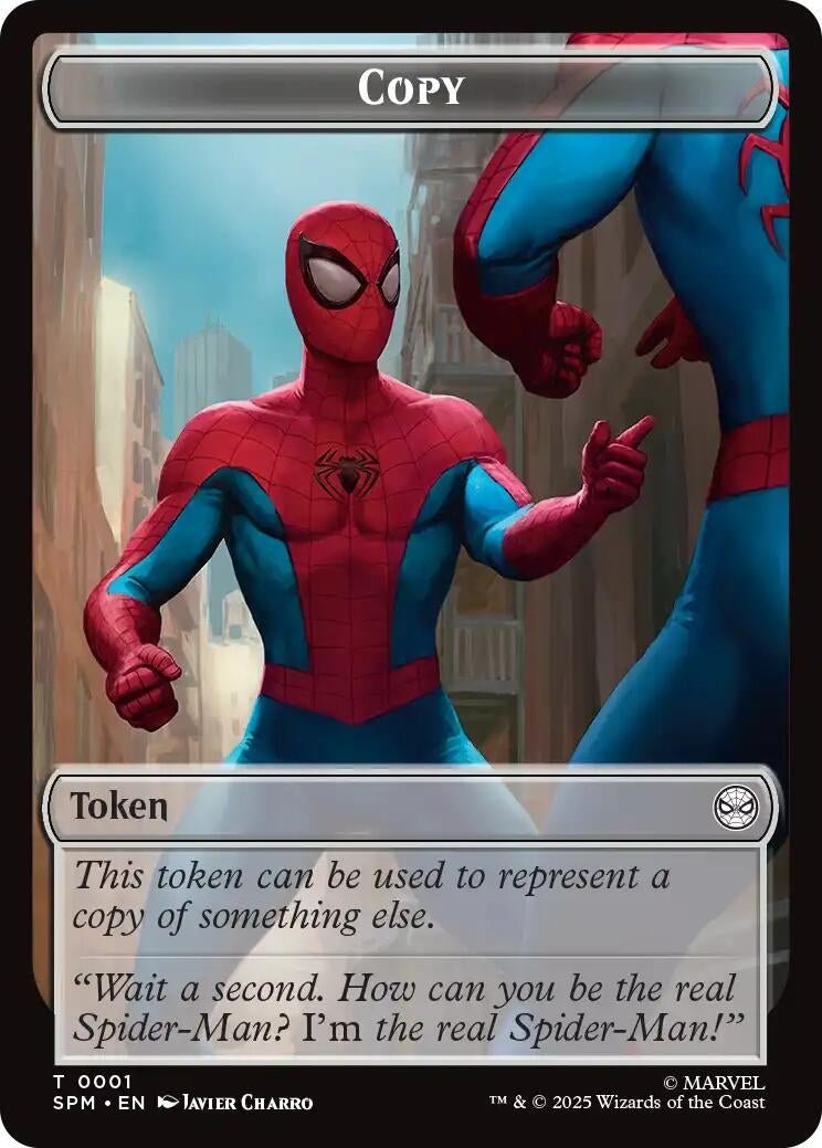 Copy // Human Citizen Double - Sided Token (1 // 4) (Marvel's Spider - Man) (SPM) - GamesLand Canada