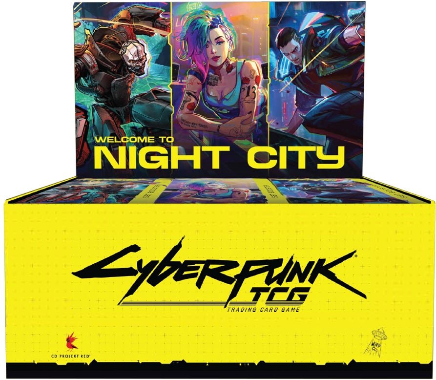 CYBERPUNK TCG: WELCOME TO NIGHT CITY BOOSTER BOX (PRE-ORDER) - GamesLand Canada