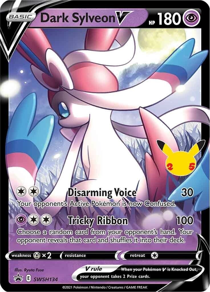 Dark Sylveon V - SWSH134 (SWSH134) (SWSD) - GamesLand Canada