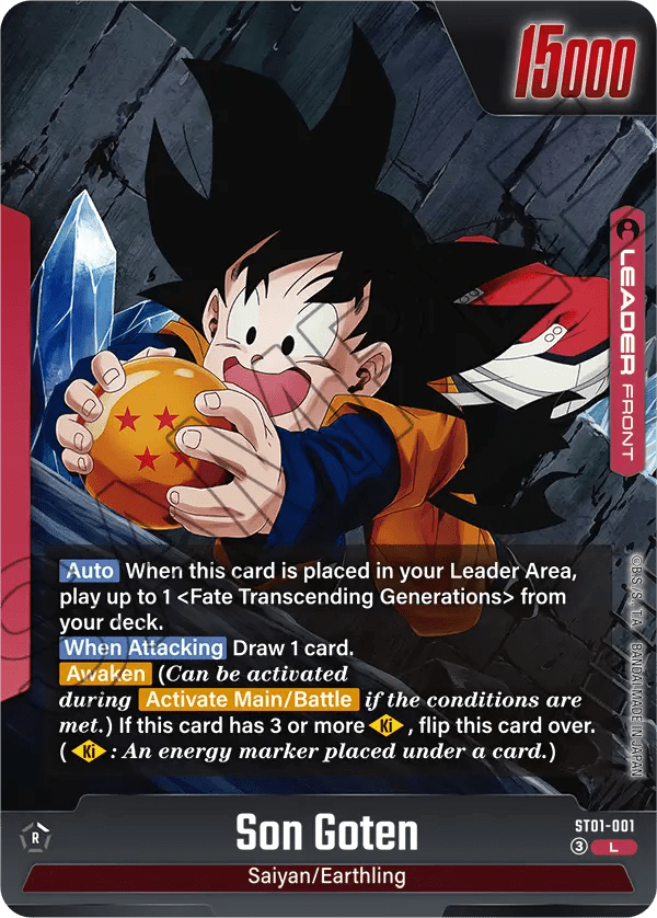 DBS FUSION WORLD ST01 STORY BOOSTER VOL 1 - GamesLand Canada