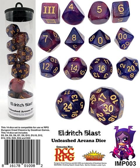 DCC 14 - DIE SET ELDRITCH BLAST - GamesLand Canada