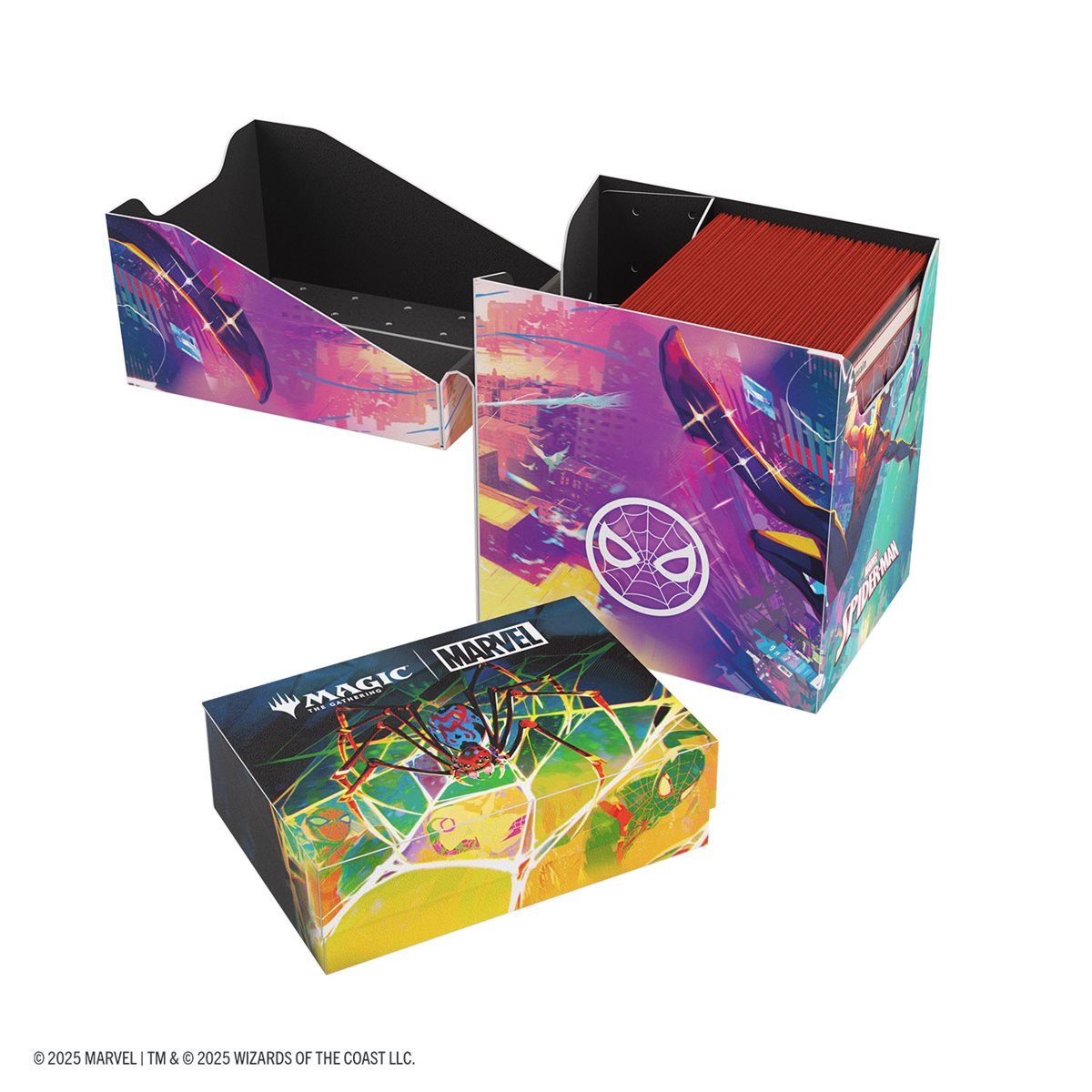 Deck Box: Magic: The Gathering - Marvel's Spider - Man: Soft Crate: Spider - Man / Spider - Gwen - GamesLand Canada