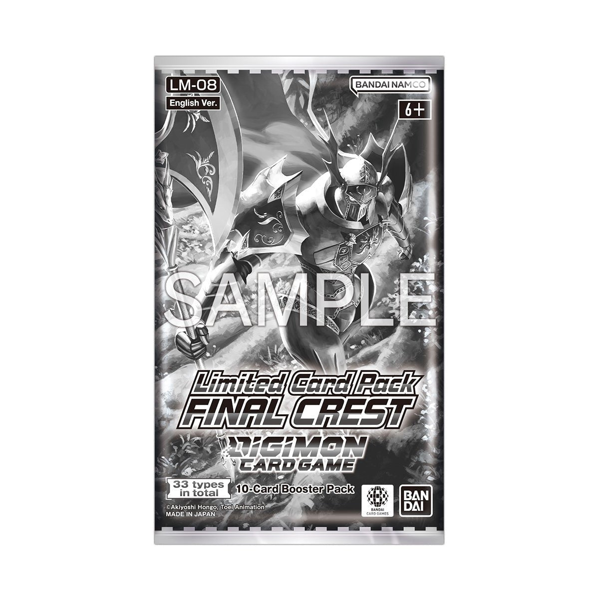 DIGIMON CG LM-08 FINAL CREST LIMITED CARD PACK - GamesLand Canada