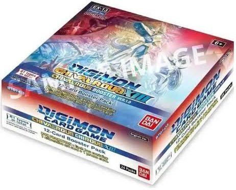 DIGIMON TCG EX13 CHIVALROUS XIII EXTRA BOOSTER BOX - GamesLand Canada