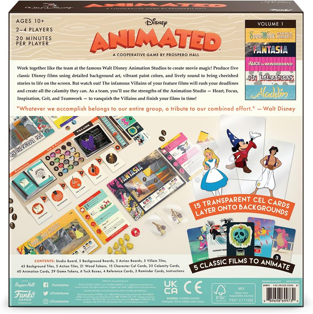 DISNEY ANIMATED GAME - GamesLand Canada