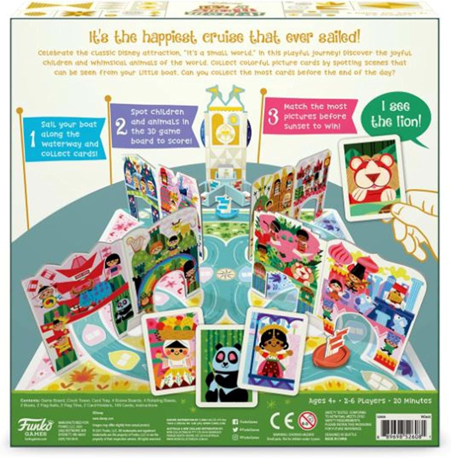 DISNEY IT'S A SMALL WORLD GAME - GamesLand Canada