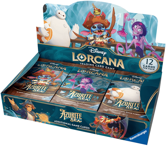 Disney Lorcana: Azurite Sea Booster Box - GamesLand Canada