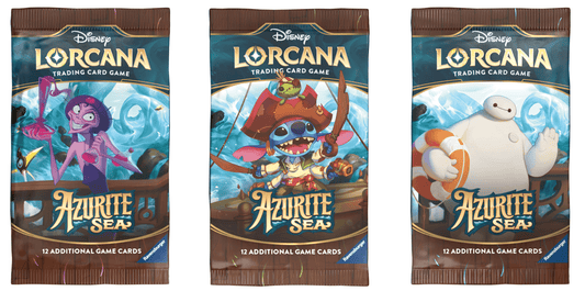 Disney Lorcana: Azurite Sea Booster Pack (1 random pack) - GamesLand Canada
