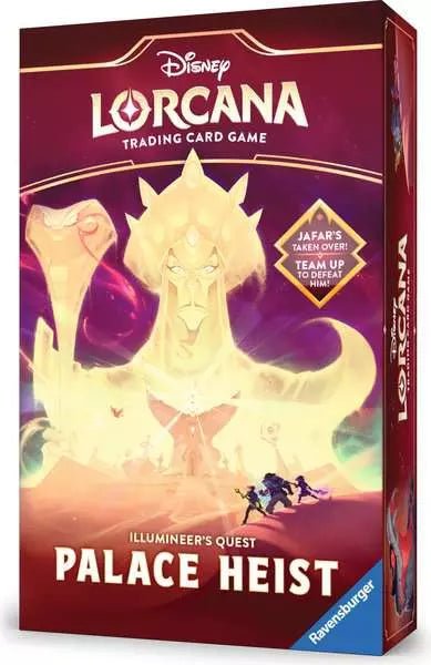 DISNEY LORCANA REIGN OF JAFAR ILLUMINEER'S QUEST PALACE HEIST - GamesLand Canada