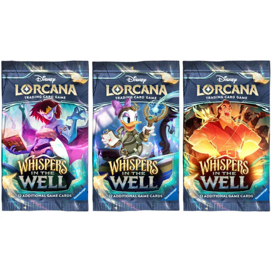 DISNEY LORCANA SET 10 WHISPERS IN THE WELL BOOSTER PACK (1 RANDOM PACK) - GamesLand Canada