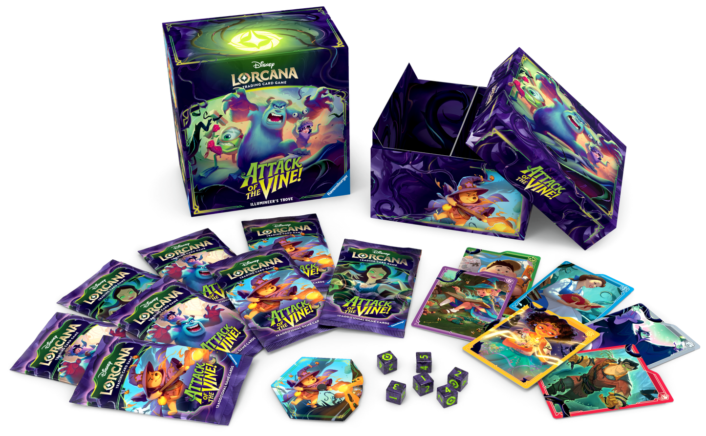 DISNEY LORCANA SET 13 ATTACK OF THE VINE! ILLUMINEER'S TROVE (PRE-ORDER) - GamesLand Canada