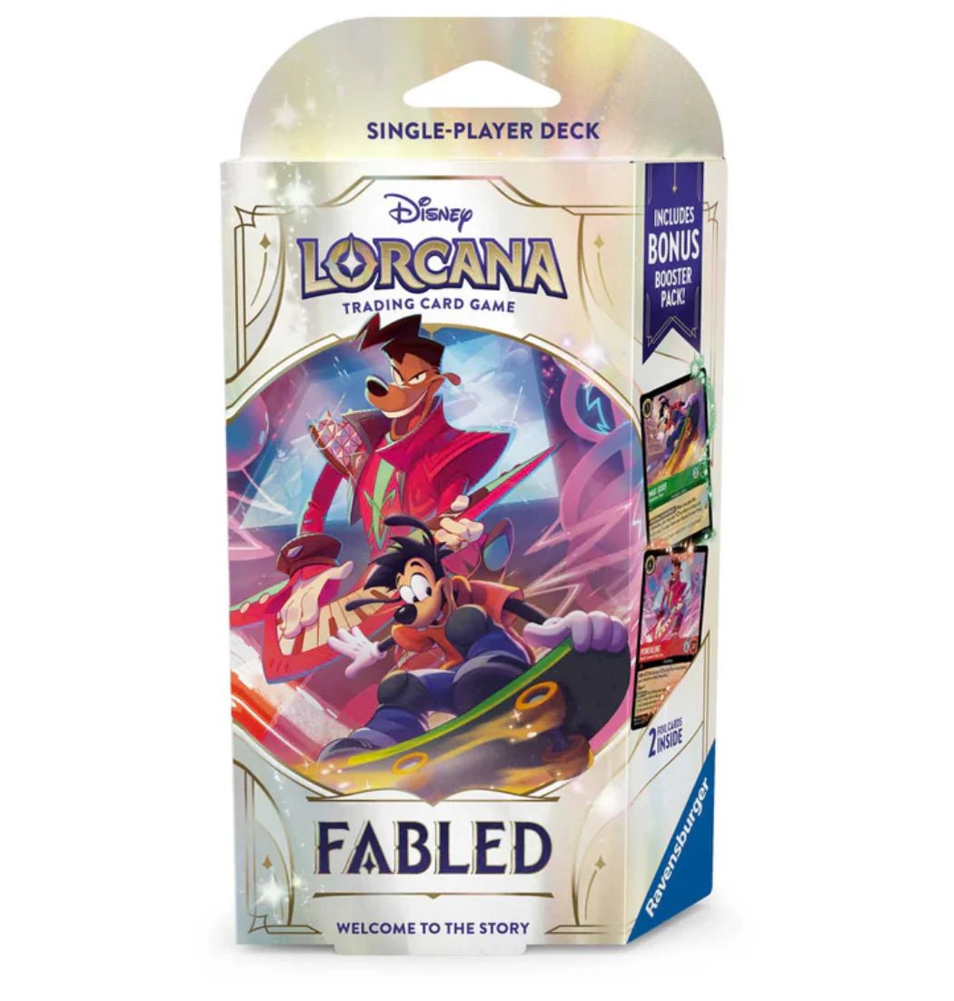 DISNEY LORCANA SET 9 FABLED STARTER DECK - GOOFY - GamesLand Canada