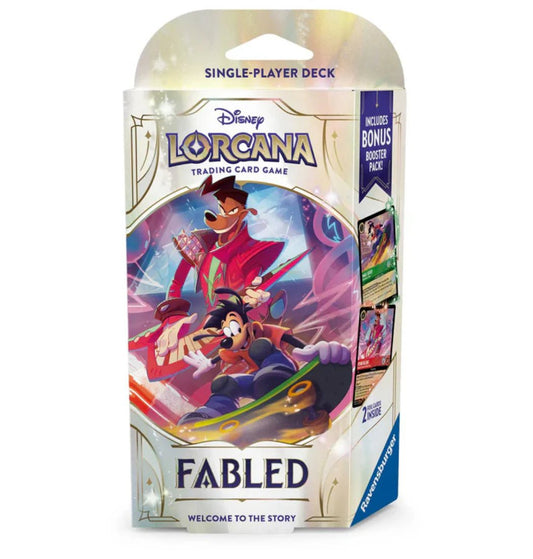 DISNEY LORCANA SET 9 FABLED STARTER DECK - GOOFY - GamesLand Canada