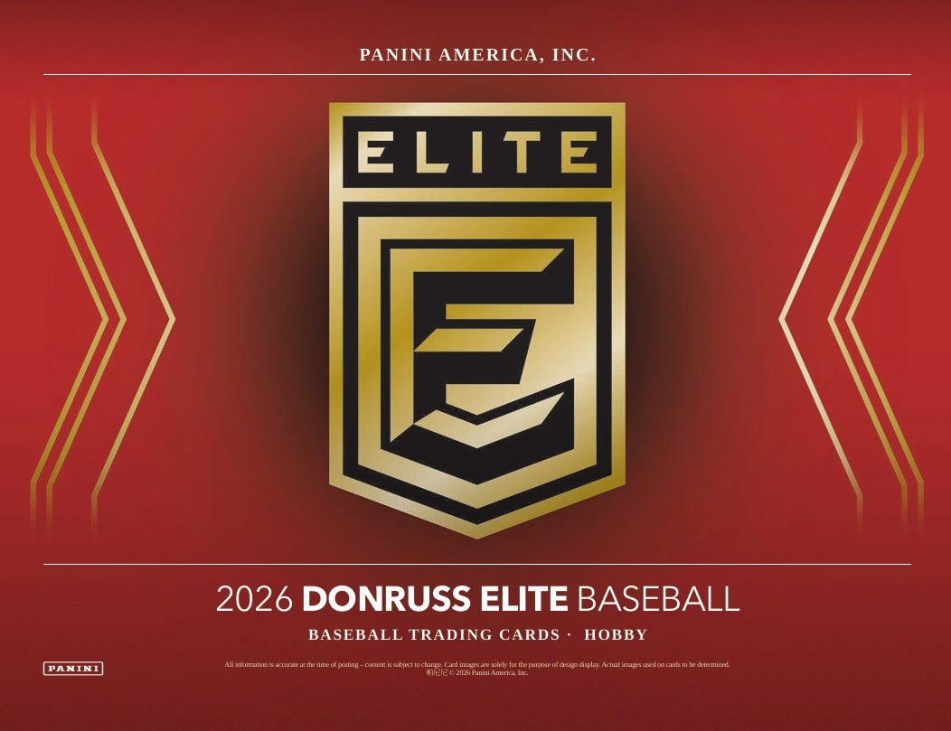 DONRUSS ELITE BASEBALL 2026 HOBBY BOX - GamesLand Canada