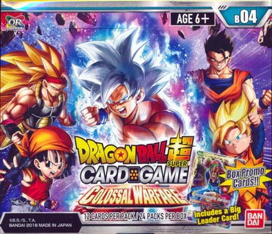 Dragon Ball Super - B04 Colossal Warfare Booster Box - GamesLand Canada