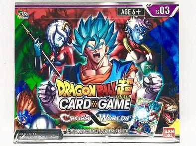 Dragon Ball Super - Cross Worlds Booster Box - GamesLand Canada