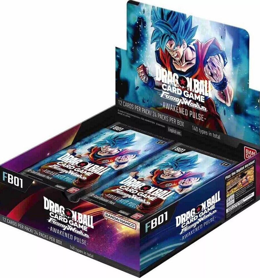 Dragon Ball Super - Fusion World FB01 Awakened Pulse Booster Box - GamesLand Canada