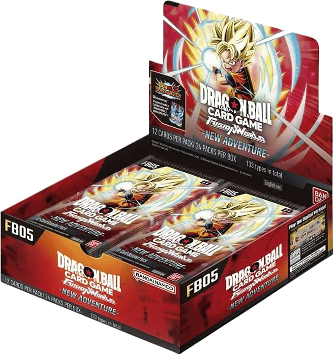Dragon Ball Super - Fusion World FB05 New Adventure Booster Box - GamesLand Canada
