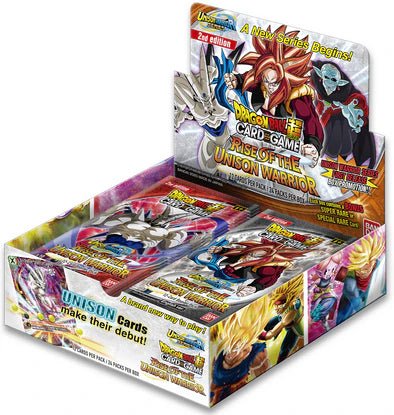 Dragon Ball Super - Rise of the Unison Warrior - 2nd Edition Booster Box - GamesLand Canada