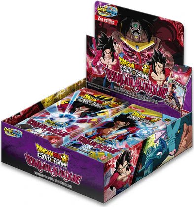 Dragon Ball Super - Vermilion Bloodline - 2nd Edition Booster Box - GamesLand Canada