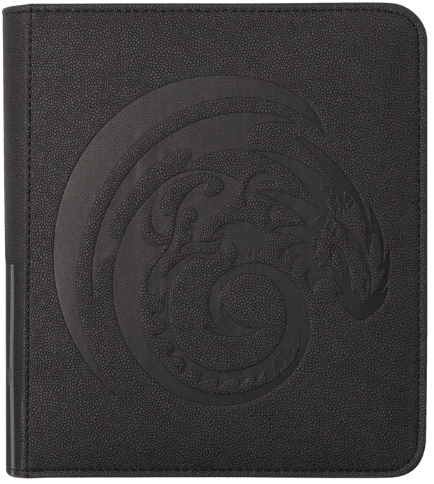 DRAGON SHIELD CARD CODEX ZIPSTER BINDER SMALL GREY - GamesLand Canada