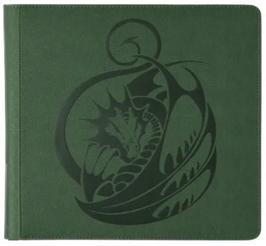 DRAGON SHIELD CARD CODEX ZIPSTER BINDER XL FOREST GREEN - GamesLand Canada