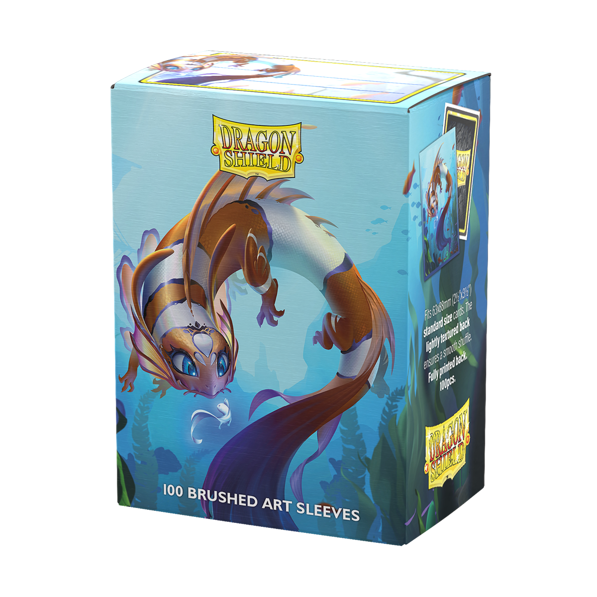 DRAGON SHIELD SLEEVES BRUSHED ART THE CINDERFIN 100CT - GamesLand Canada