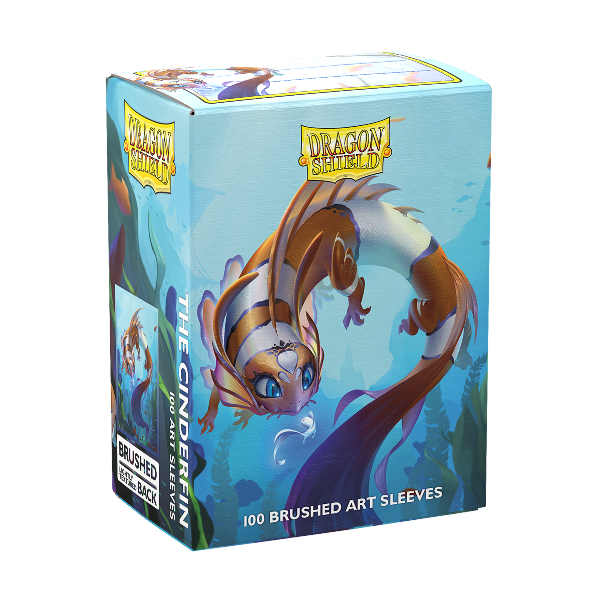 DRAGON SHIELD SLEEVES BRUSHED ART THE CINDERFIN 100CT - GamesLand Canada