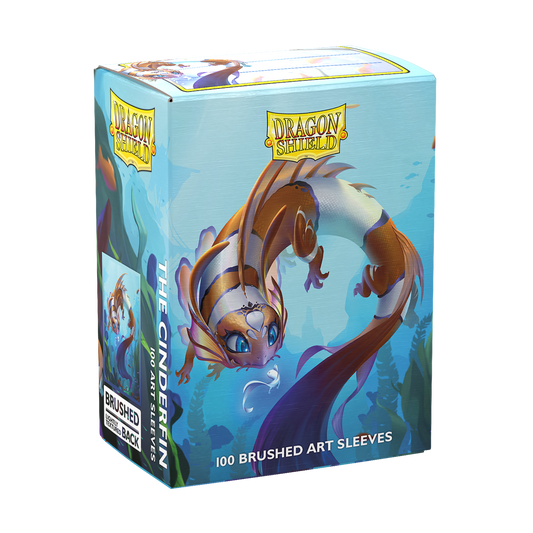 DRAGON SHIELD SLEEVES BRUSHED ART THE CINDERFIN 100CT - GamesLand Canada