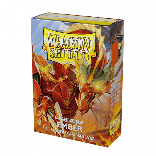 DRAGON SHIELD SLEEVES DUAL JAPANESE MATTE EMBER - GamesLand Canada