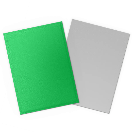 DRAGON SHIELD SLEEVES DUAL MATTE APPLE GREEN AND SILVER 100CT - GamesLand Canada