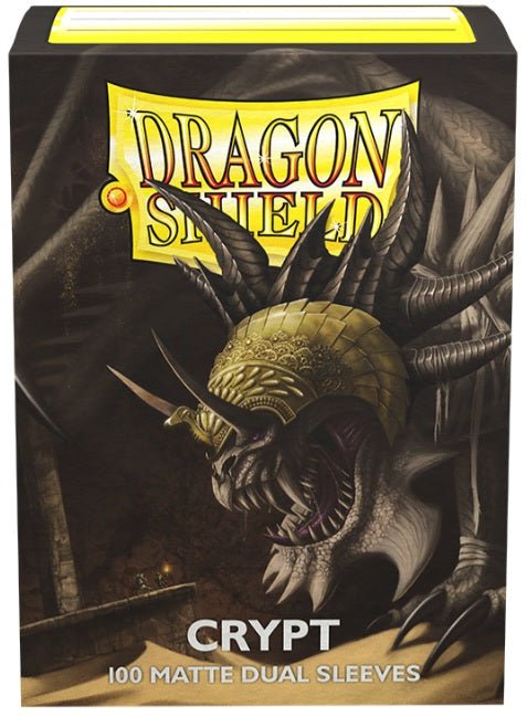 DRAGON SHIELD SLEEVES DUAL MATTE CRYPT 100CT - GamesLand Canada