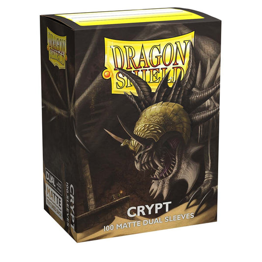 DRAGON SHIELD SLEEVES DUAL MATTE CRYPT 100CT - GamesLand Canada