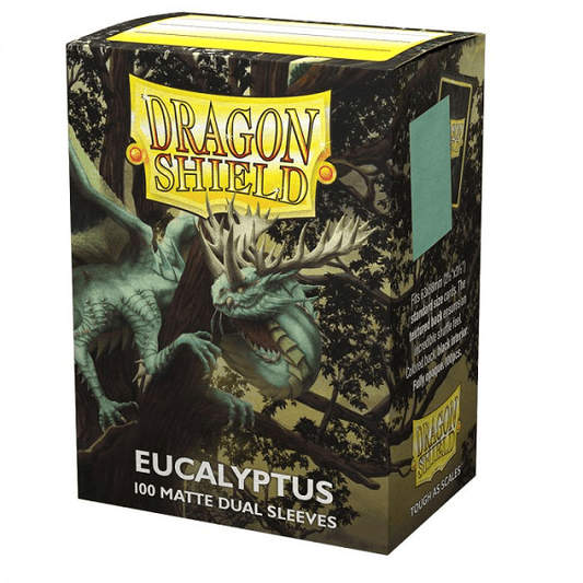 DRAGON SHIELD SLEEVES DUAL MATTE EUCALYPTUS 100CT - GamesLand Canada