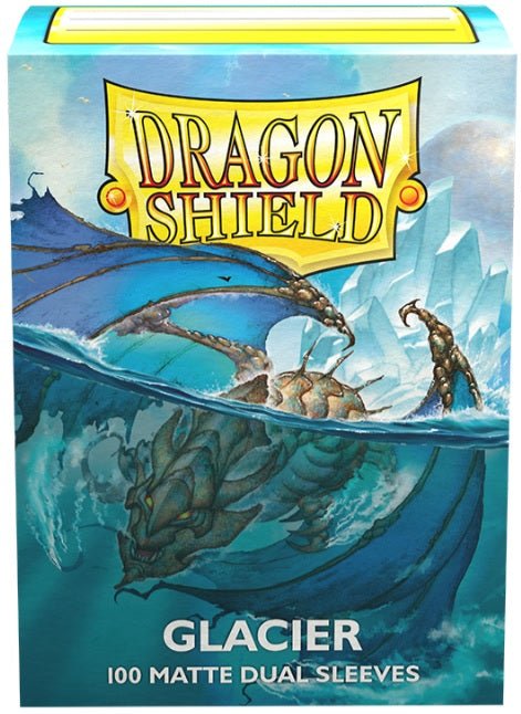 DRAGON SHIELD SLEEVES DUAL MATTE GLACIER - GamesLand Canada