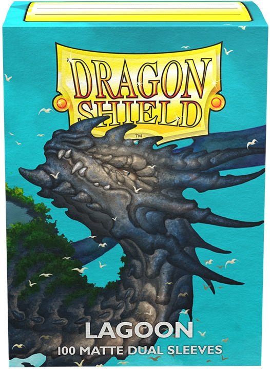 DRAGON SHIELD SLEEVES DUAL MATTE LAGOON 100CT - GamesLand Canada