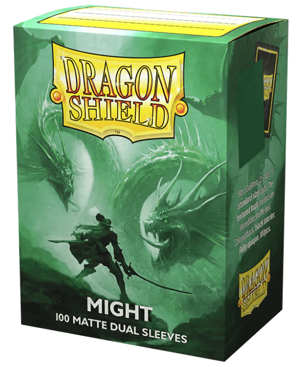 DRAGON SHIELD SLEEVES DUAL MATTE MIGHT 100CT - GamesLand Canada