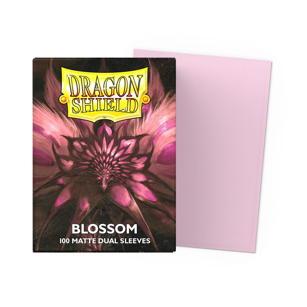 DRAGON SHIELD SLEEVES DUAL MATTE PASTELS BLOSSOM 100CT - GamesLand Canada