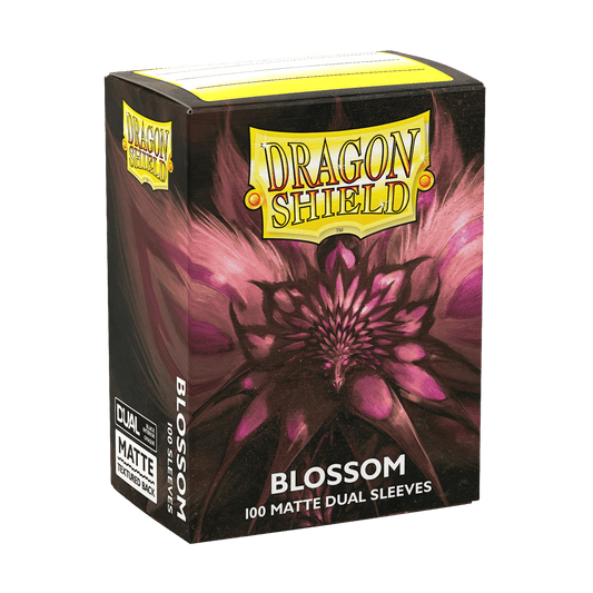 DRAGON SHIELD SLEEVES DUAL MATTE PASTELS BLOSSOM 100CT - GamesLand Canada