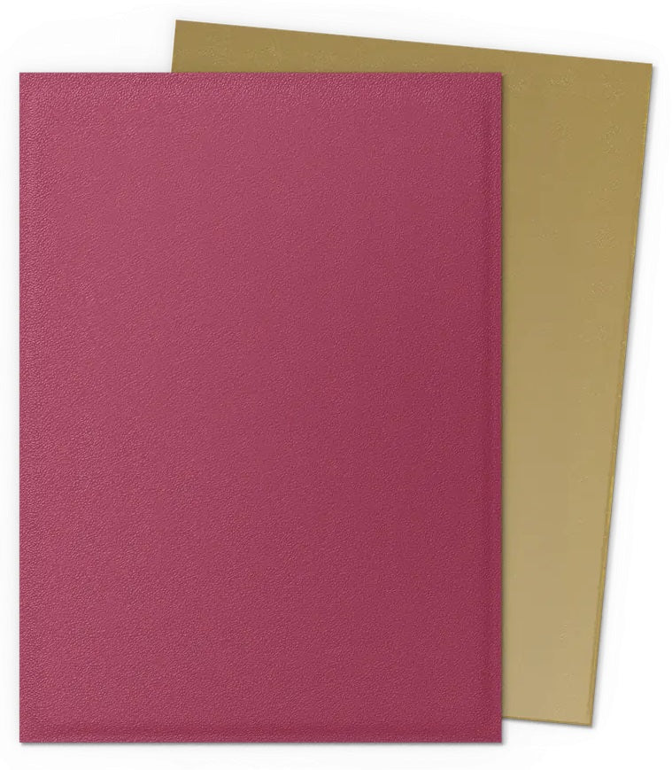 DRAGON SHIELD SLEEVES DUAL MATTE POMEGRANATE/GOLD 100CT - GamesLand Canada