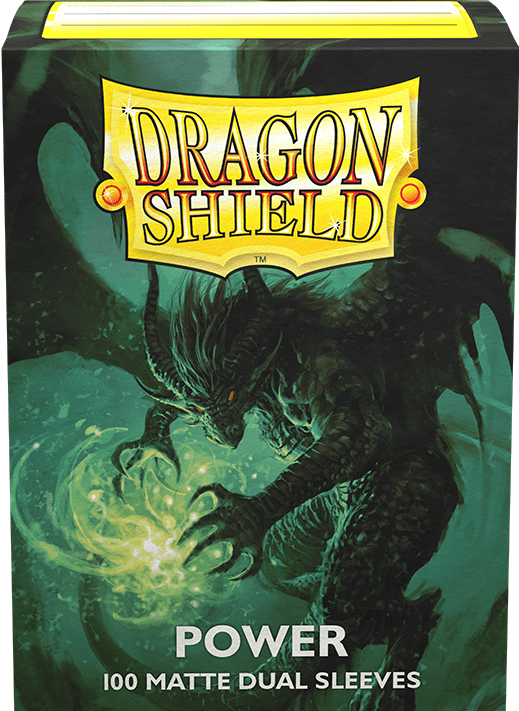 DRAGON SHIELD SLEEVES DUAL MATTE POWER 100CT - GamesLand Canada